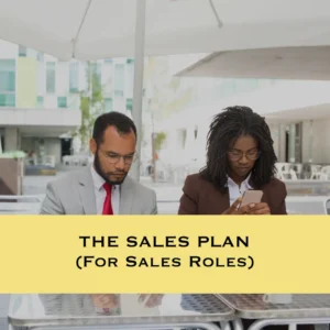 The Sales Plan